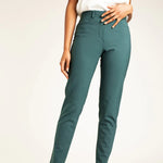 Pantalon tailleur New-York - Vert Cèdre